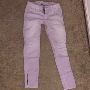 American Eagle Purple Jeans